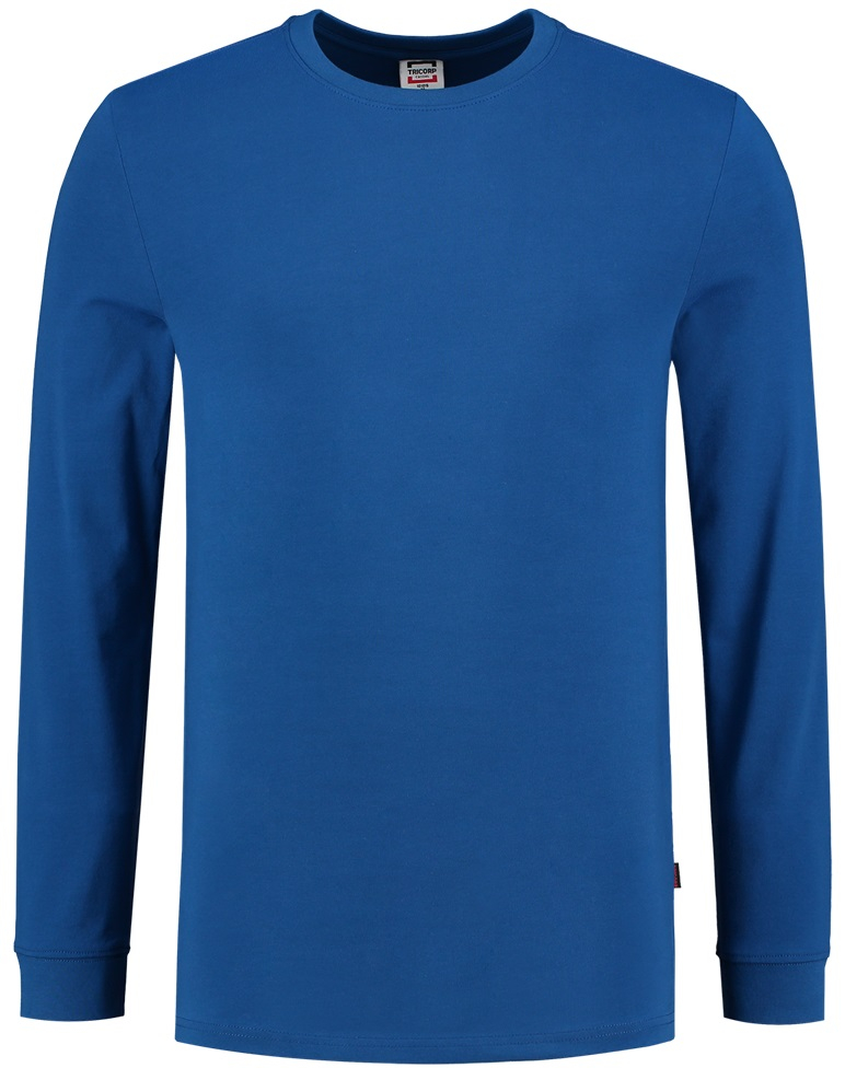 TRICORP-Worker-Shirts, T-Shirt, Basic Fit, Langarm, 200 g/m², royalblue