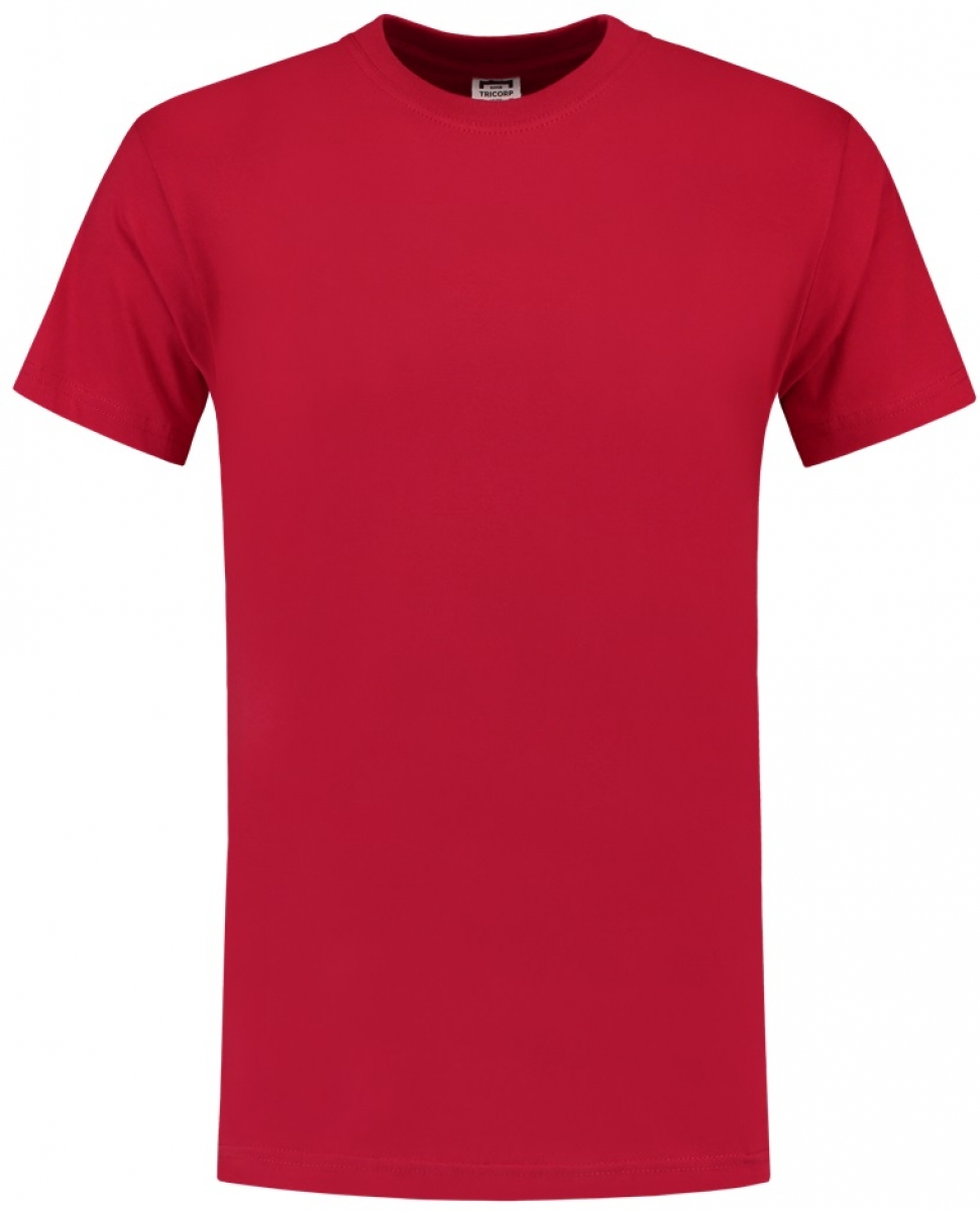TRICORP-Worker-Shirts, T-Shirt, Basic Fit, Kurzarm, 200 g/m, red