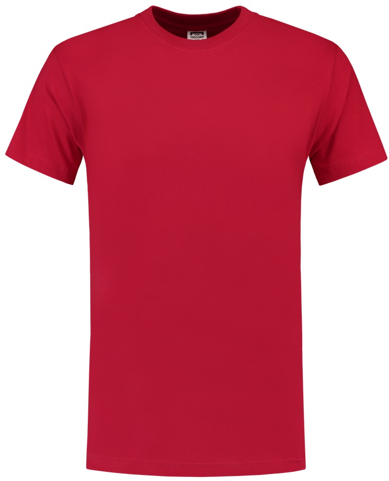 TRICORP-Worker-Shirts, T-Shirt, Basic Fit, Kurzarm, 200 g/m², red