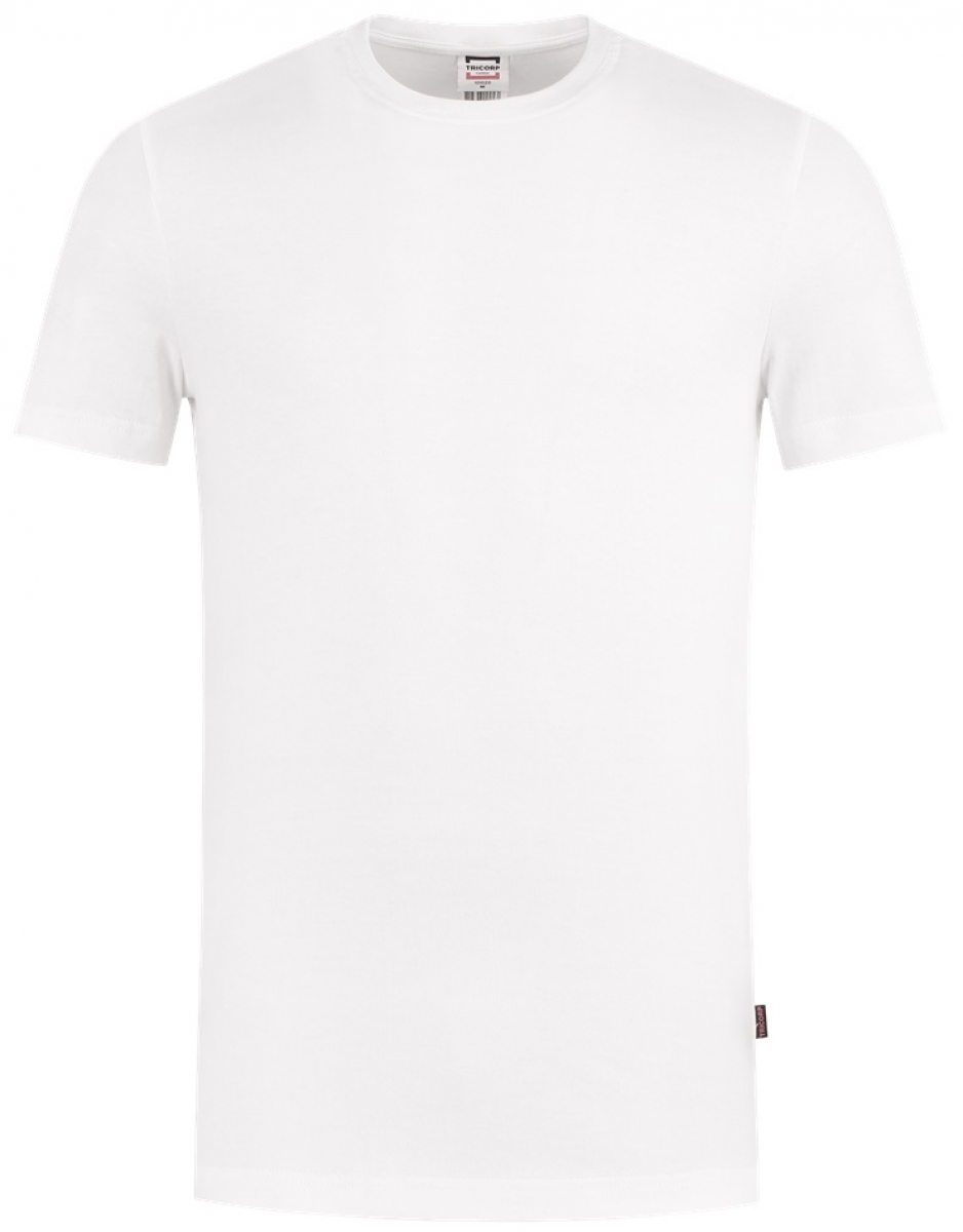 TRICORP-Worker-Shirts, T-Shirt, Basic Fit, Kurzarm, 150 g/m, wei