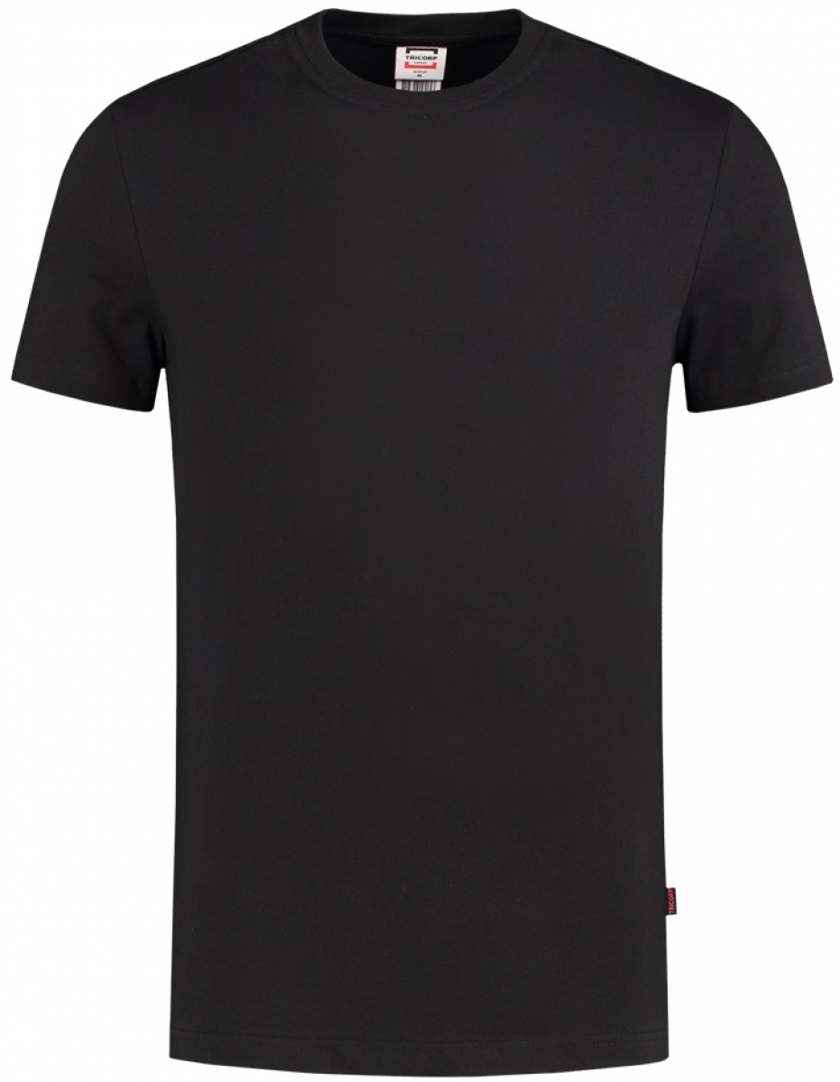 TRICORP-Worker-Shirts, T-Shirt, Basic Fit, Kurzarm, 190 g/m, black