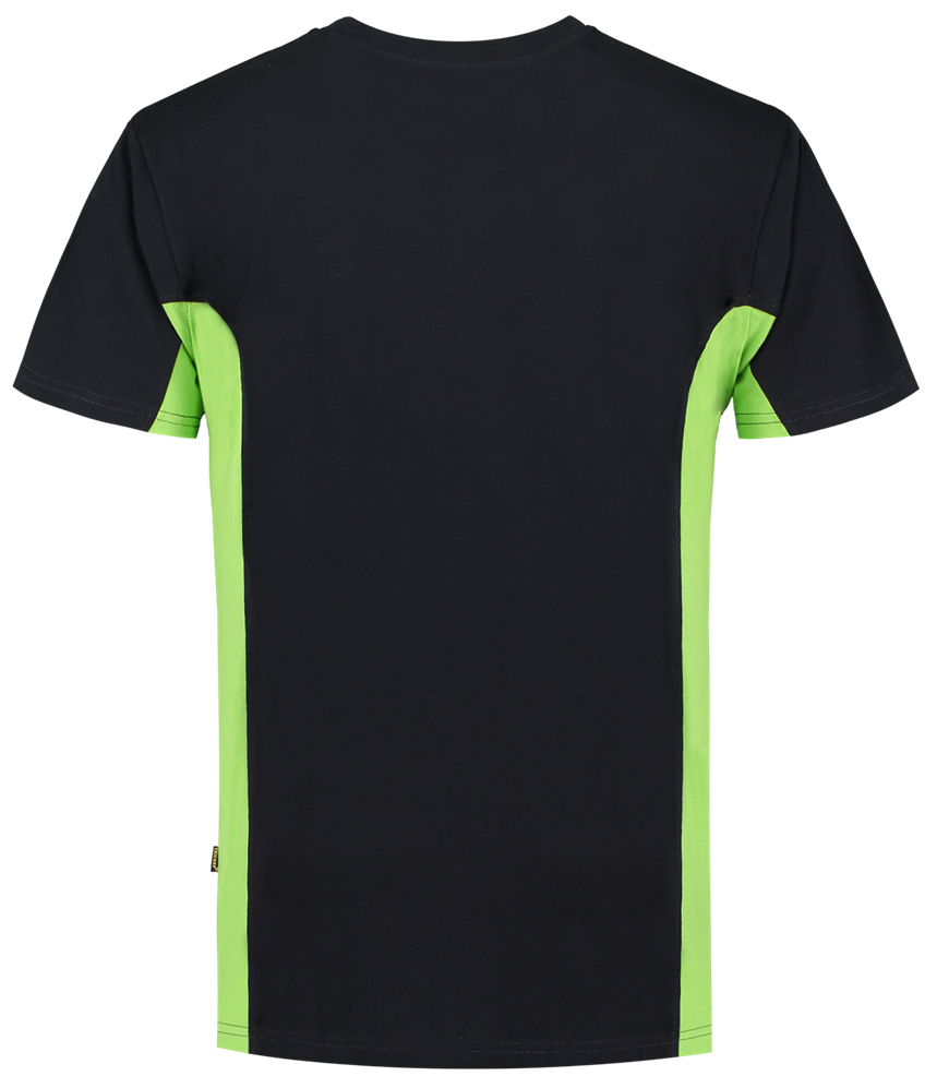 TRICORP-Worker-Shirts, T-Shirt, mit Brusttasche, Bicolor, 190 g/m², black-lime