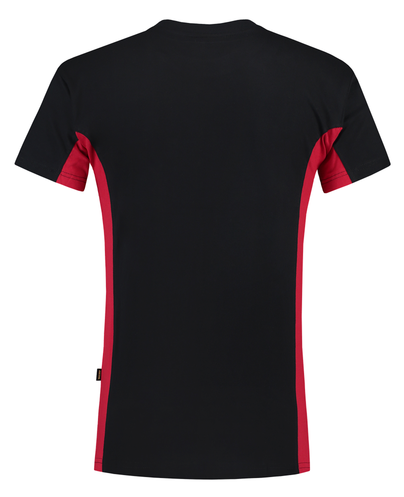 TRICORP-Worker-Shirts, T-Shirt, mit Brusttasche, Bicolor, 190 g/m², black-red