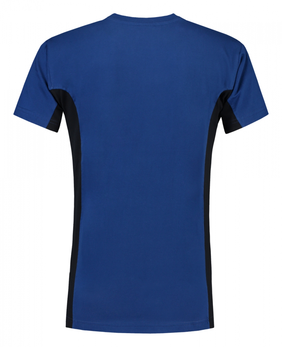 TRICORP-Worker-Shirts, T-Shirt, mit Brusttasche, Bicolor, 190 g/m, royalblue-navy