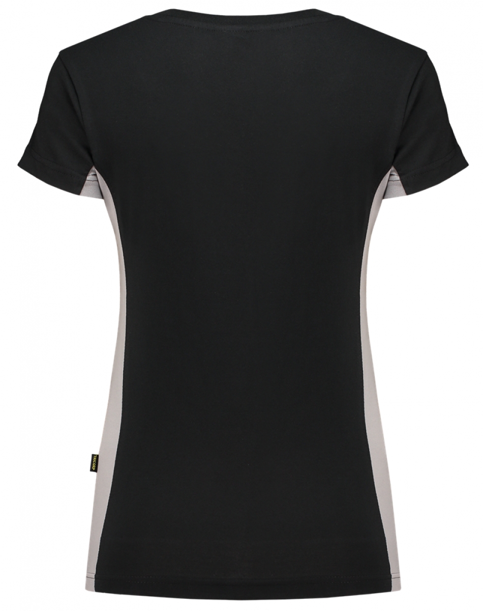 TRICORP-Worker-Shirts, Damen-T-Shirt, Bicolor, 190 g/m, black-grey