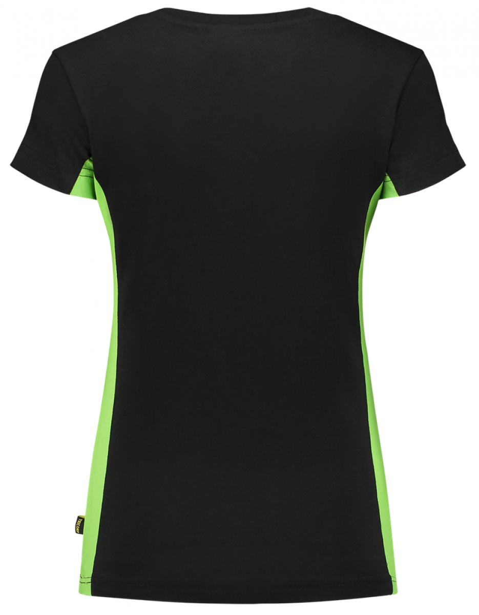 TRICORP-Worker-Shirts, Damen-T-Shirt, Bicolor, 190 g/m, black-lime