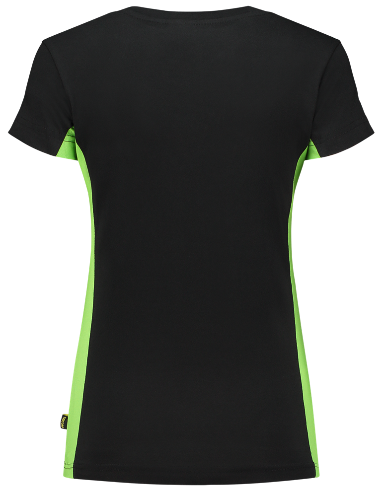 TRICORP-Worker-Shirts, Damen-T-Shirt, Bicolor, 190 g/m², black-lime