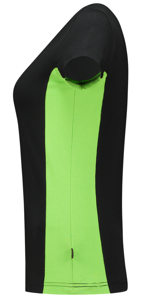 TRICORP-Worker-Shirts, Damen-T-Shirt, Bicolor, 190 g/m², black-lime