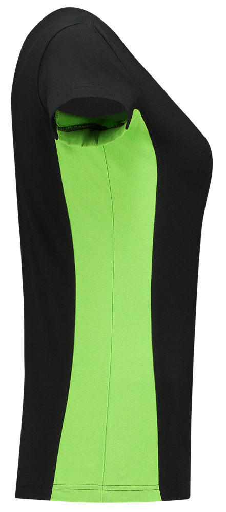 TRICORP-Worker-Shirts, Damen-T-Shirt, Bicolor, 190 g/m, black-lime