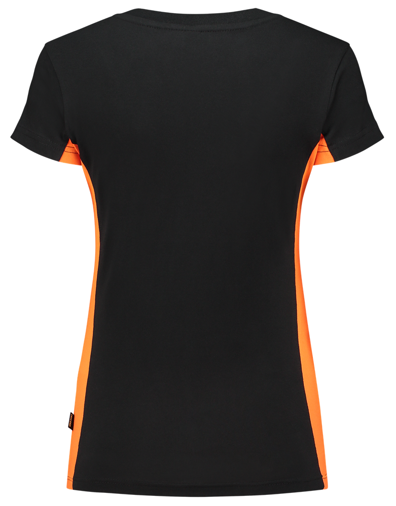 TRICORP-Worker-Shirts, Damen-T-Shirt, Bicolor, 190 g/m², black-orange