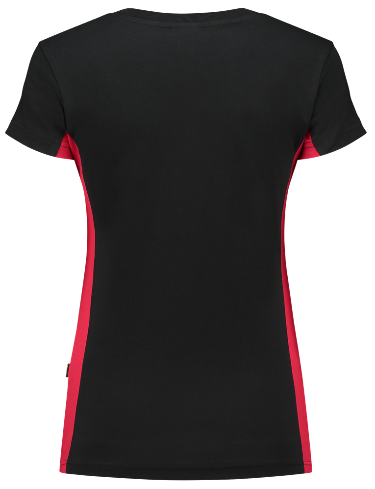 TRICORP-Worker-Shirts, Damen-T-Shirt, Bicolor, 190 g/m², black-red