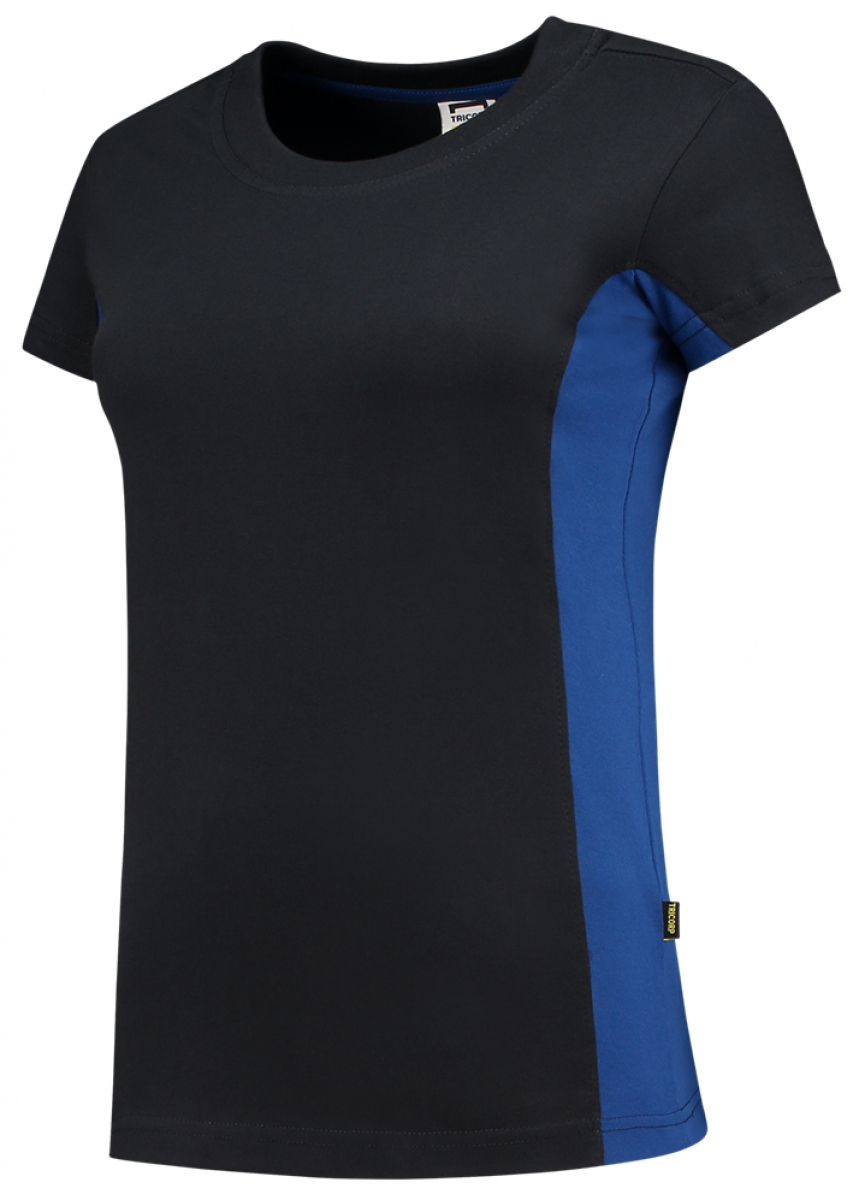 TRICORP-Worker-Shirts, Damen-T-Shirt, Bicolor, 190 g/m, navy-royal