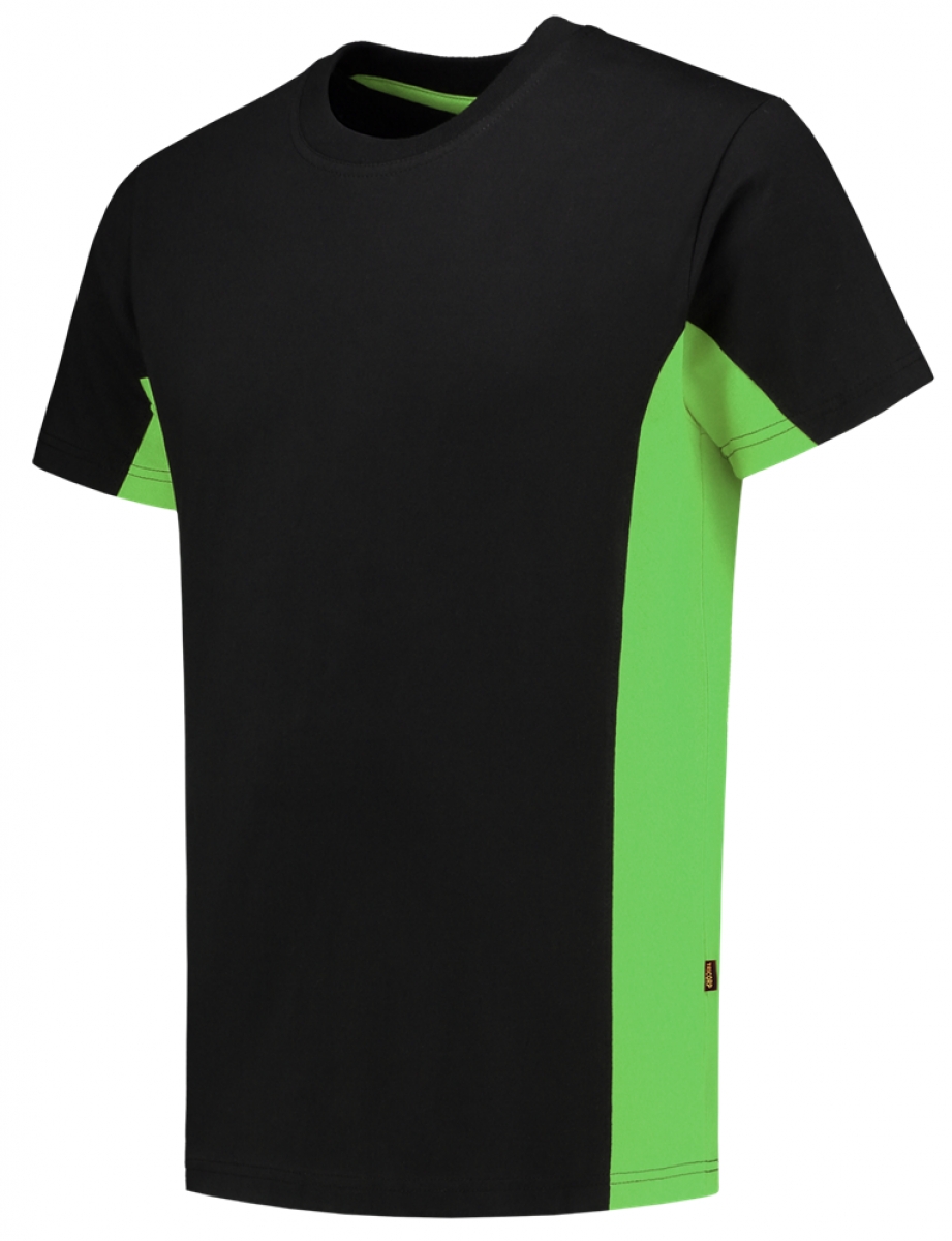 TRICORP-Worker-Shirts, T-Shirt, Bicolor, 190 g/m, black-lime