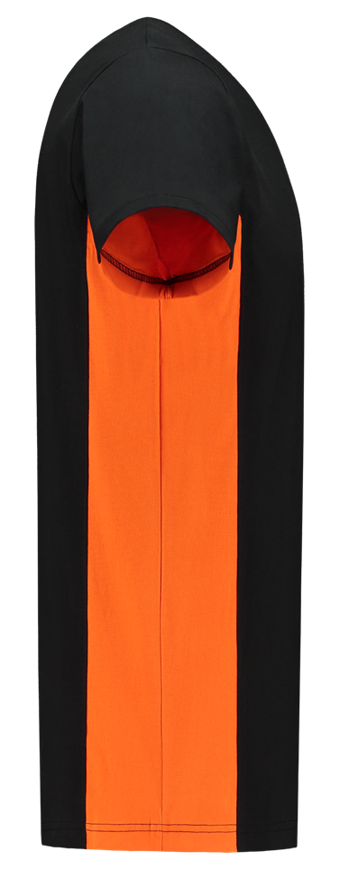 TRICORP-Worker-Shirts, T-Shirt, Bicolor, 190 g/m², black-orange