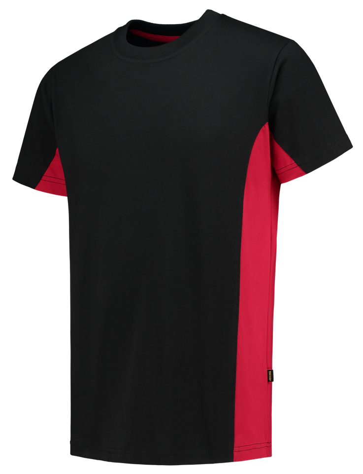 TRICORP-Worker-Shirts, T-Shirt, Bicolor, 190 g/m², black-red