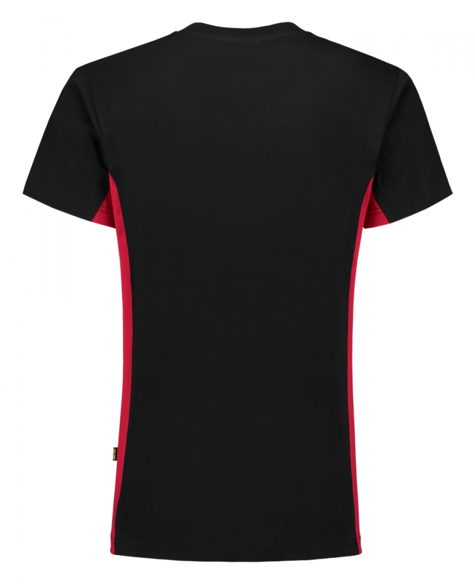 TRICORP-Worker-Shirts, T-Shirt, Bicolor, 190 g/m, black-red