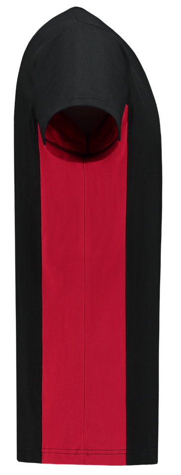 TRICORP-Worker-Shirts, T-Shirt, Bicolor, 190 g/m², black-red