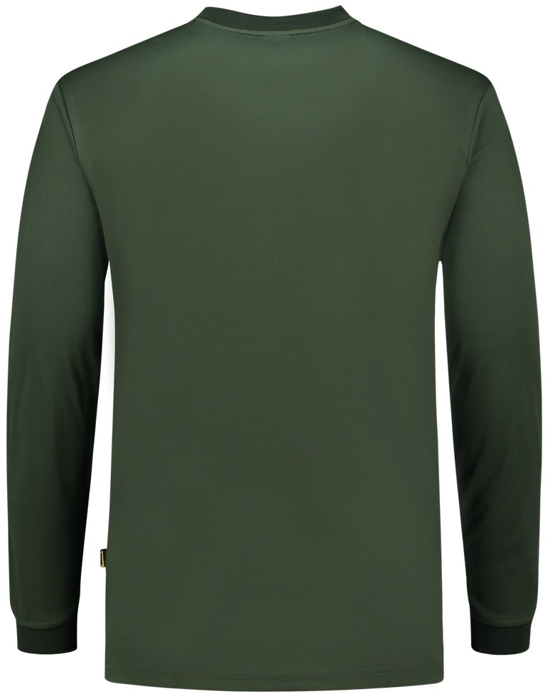 TRICORP-Worker-Shirts, T-Shirt, Basic Fit, UV-Schutz Cooldry, Langarm, 180 g/m², bottlegreen