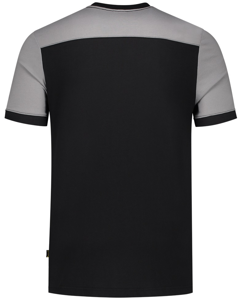 TRICORP-Worker-Shirts, T-Shirt, Basic Fit, Bicolor, Kurzarm, 190 g/m², black-grey