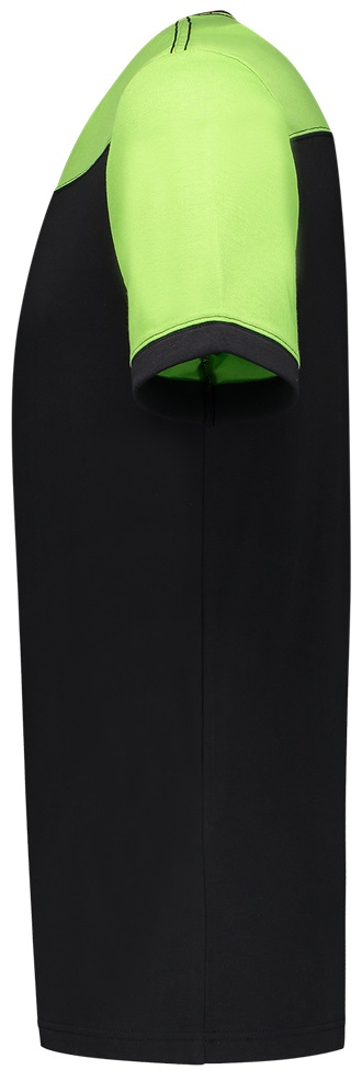 TRICORP-Worker-Shirts, T-Shirt, Basic Fit, Bicolor, Kurzarm, 190 g/m², black-lime