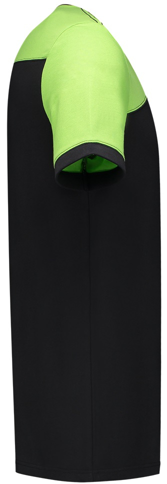 TRICORP-Worker-Shirts, T-Shirt, Basic Fit, Bicolor, Kurzarm, 190 g/m², black-lime