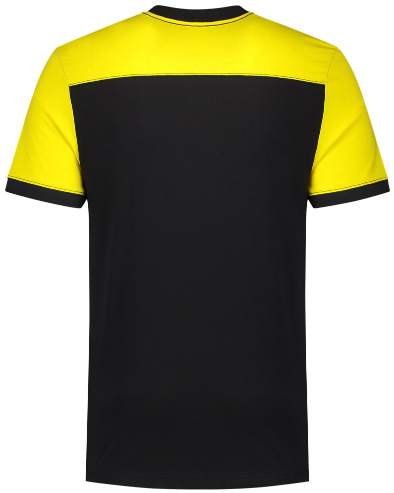 TRICORP-Worker-Shirts, T-Shirt, Basic Fit, Bicolor, Kurzarm, 190 g/m, black-yellow