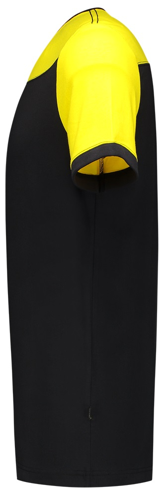 TRICORP-Worker-Shirts, T-Shirt, Basic Fit, Bicolor, Kurzarm, 190 g/m², black-yellow