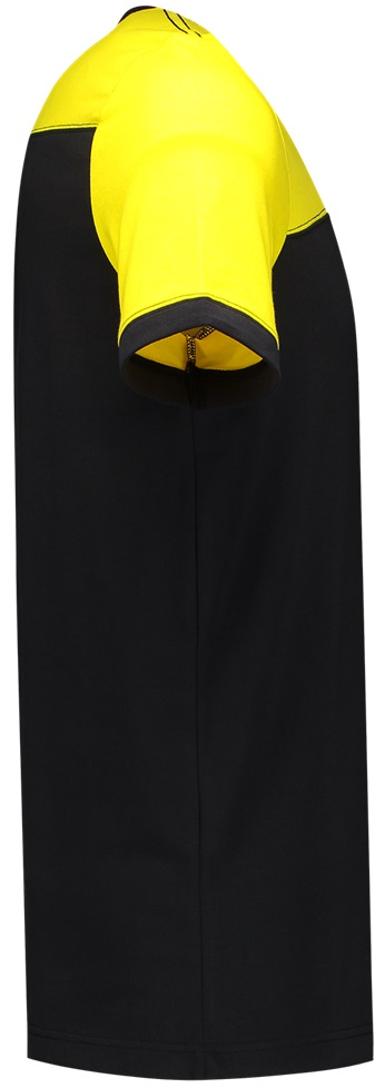TRICORP-Worker-Shirts, T-Shirt, Basic Fit, Bicolor, Kurzarm, 190 g/m², black-yellow