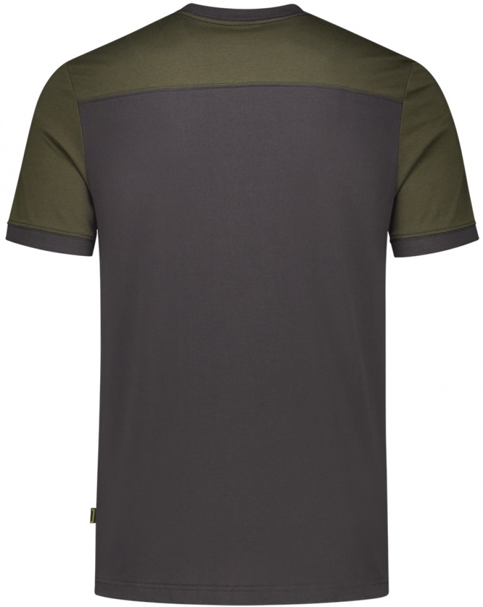 TRICORP-Worker-Shirts, T-Shirt, Basic Fit, Bicolor, Kurzarm, 190 g/m, darkgrey-army