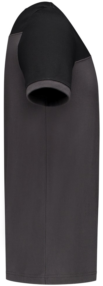 TRICORP-Worker-Shirts, T-Shirt, Basic Fit, Bicolor, Kurzarm, 190 g/m², darkgrey-black
