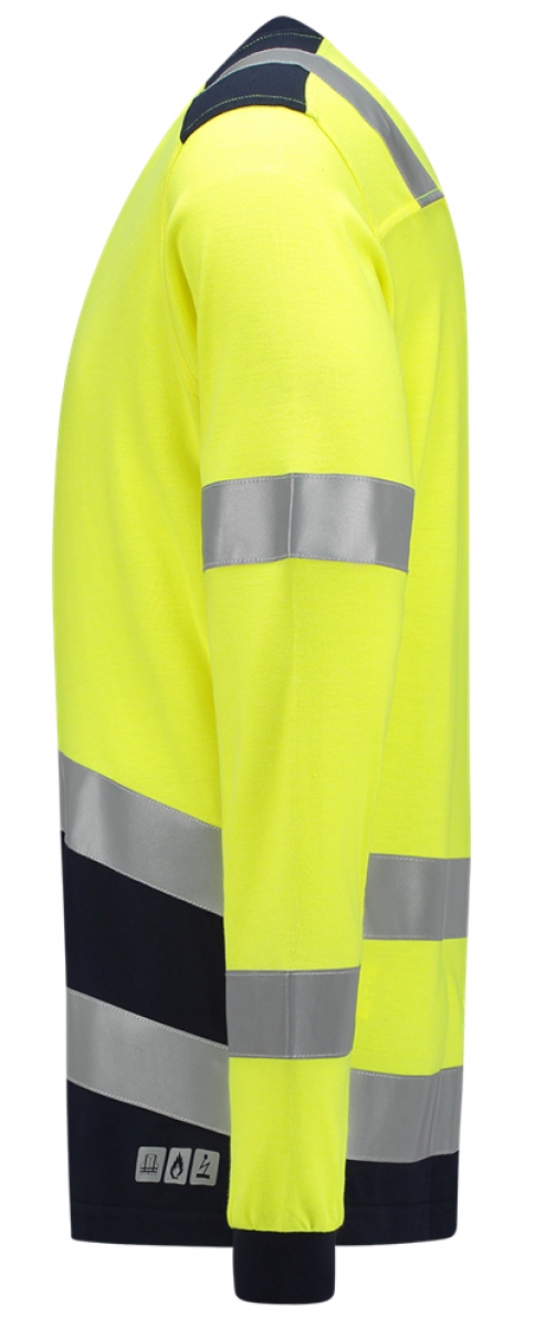 TRICORP-Warnschutz, T-Shirt, Mulitnorm, langarm, 200 g/m, warngelb