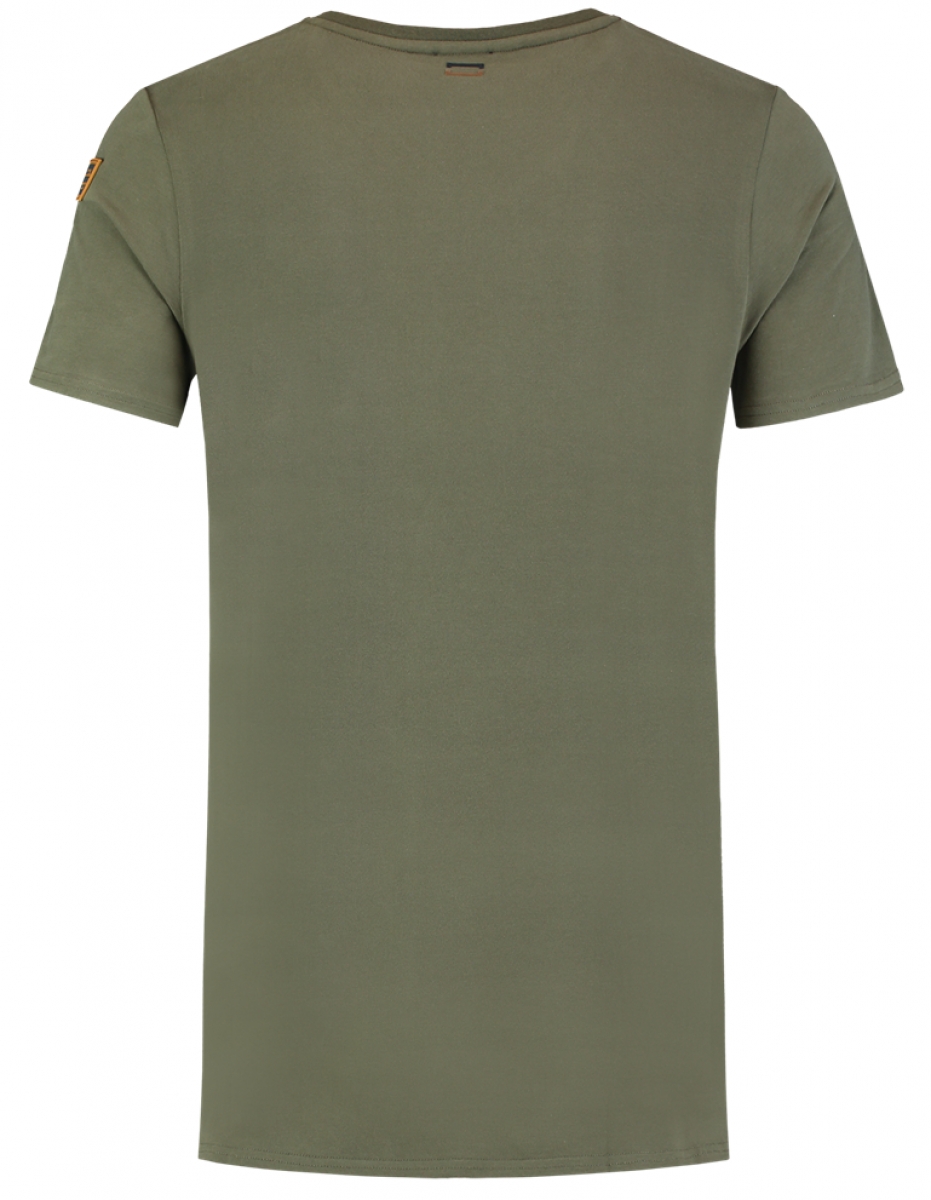 TRICORP-Worker-Shirts, T-Shirts, Premium, V-Ausschnitt, 180 g/m, army