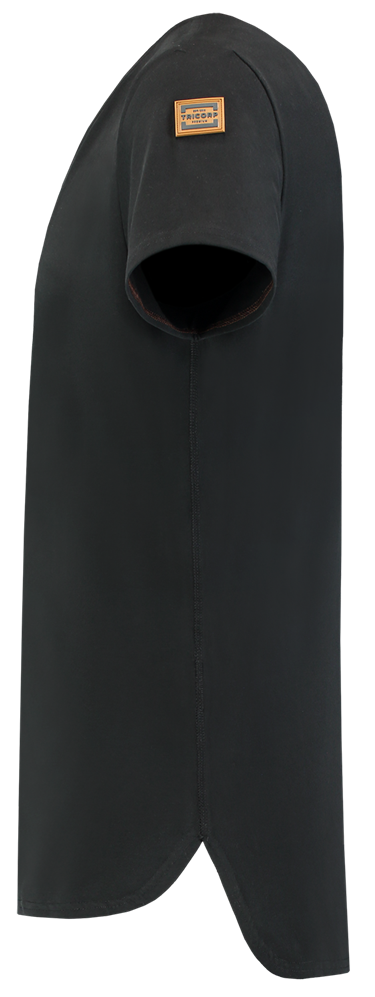 TRICORP-Worker-Shirts, T-Shirts, Premium, V-Ausschnitt, 180 g/m², black