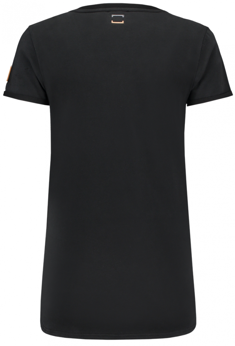 TRICORP-Worker-Shirts, Damen-T-Shirts, Premium, V-Ausschnitt, 180 g/m, black