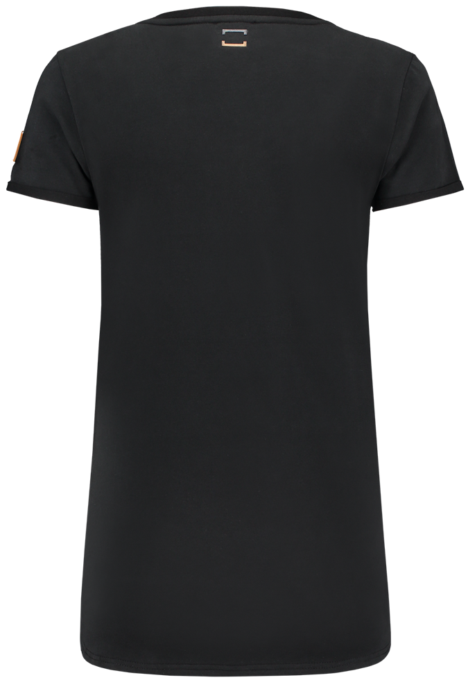 TRICORP-Worker-Shirts, Damen-T-Shirts, Premium, V-Ausschnitt, 180 g/m², black