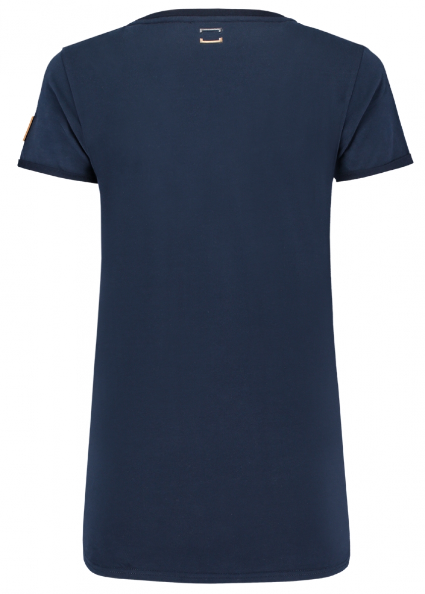 TRICORP-Worker-Shirts, Damen-T-Shirts, Premium, V-Ausschnitt, 180 g/m, dunkelblau
