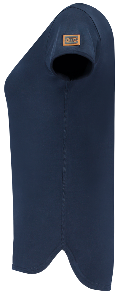 TRICORP-Worker-Shirts, Damen-T-Shirts, Premium, V-Ausschnitt, 180 g/m², dunkelblau