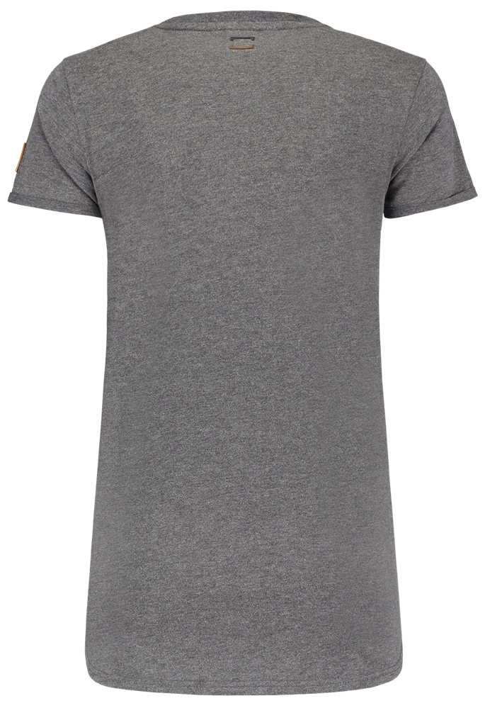 TRICORP-Worker-Shirts, Damen-T-Shirts, Premium, V-Ausschnitt, 180 g/m², stonemel