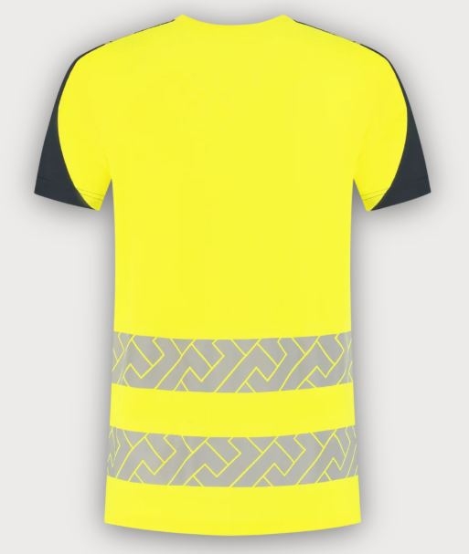 Tricorp T-Shirt Visibility Redefined, Fluor Yellow-Ink