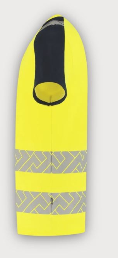 Tricorp T-Shirt Visibility Redefined, Fluor Yellow-Ink