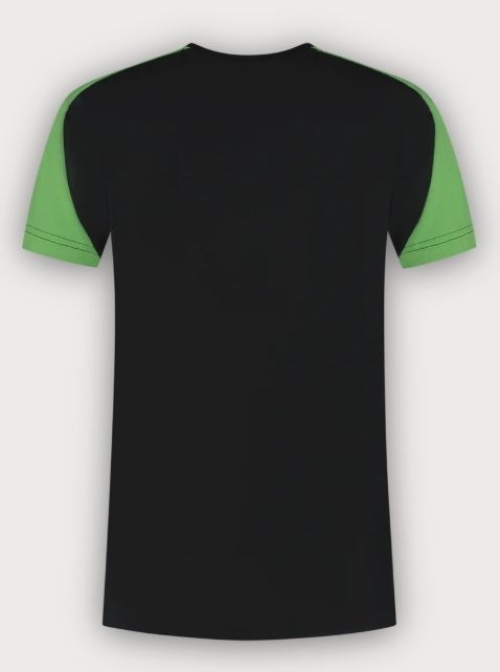 Tricorp T-Shirt Bicolor Redefined, Black-Lime