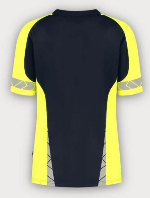 Tricorp T-Shirt Reflective Redefined Damen, Ink-Fluor Yellow