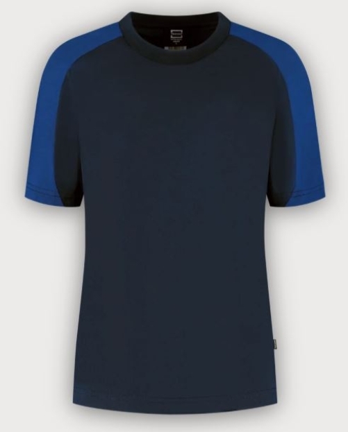 Tricorp T-Shirt Bicolor Redefined Damen, Ink-Royalblue