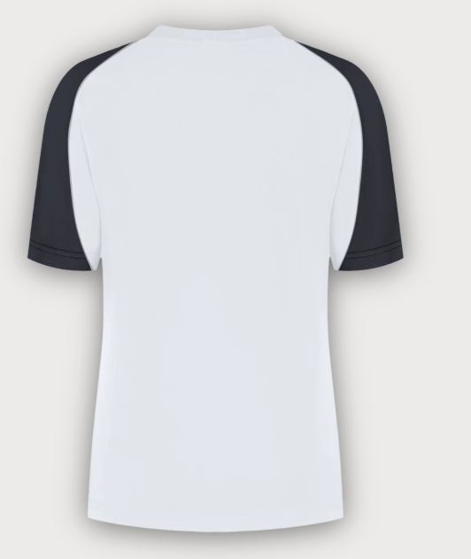 Tricorp T-Shirt Bicolor Redefined Damen, White-Anthracite