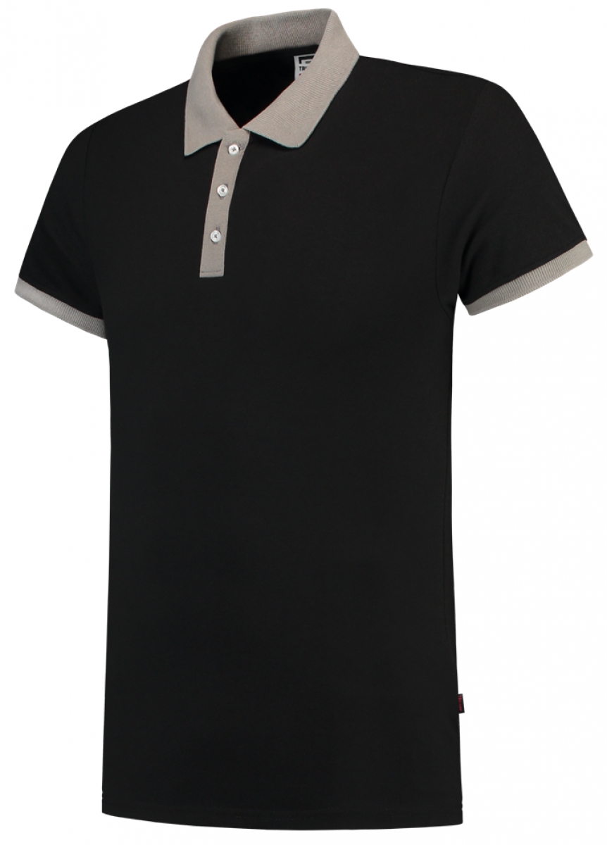 TRICORP-Worker-Shirts, Poloshirts, Bicolor, 210 g/m, schwarz/grau