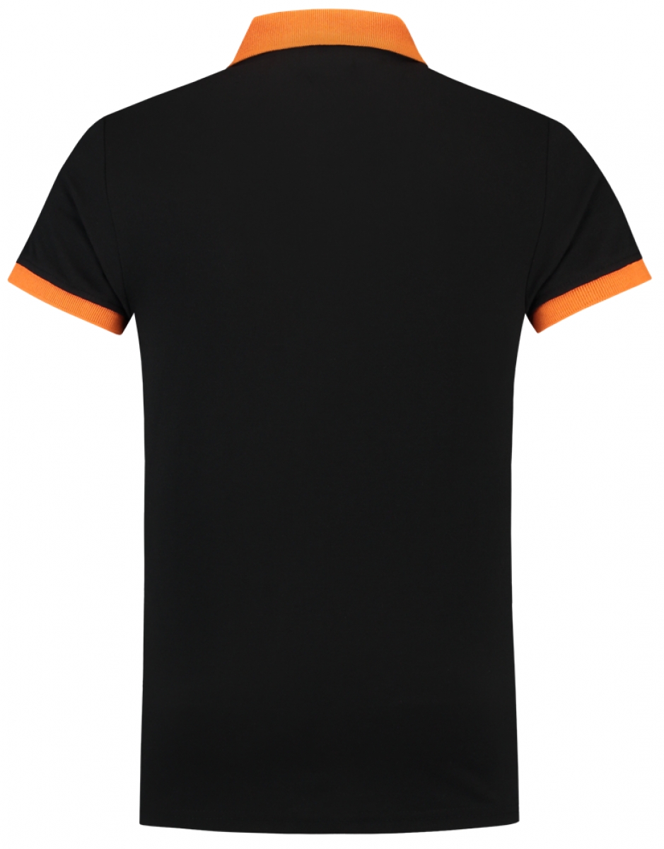 TRICORP-Worker-Shirts, Poloshirts, Bicolor, 210 g/m, schwarz/orange