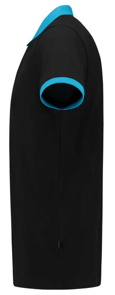 TRICORP-Worker-Shirts, Poloshirts, Bicolor, 210 g/m², schwarz/turquoise