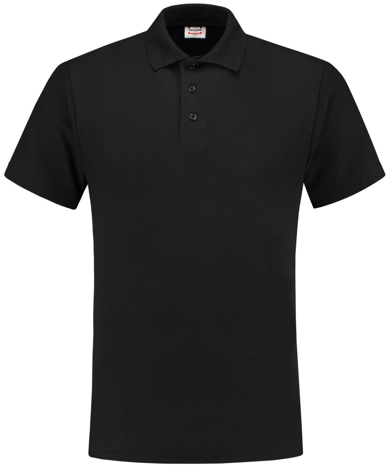 TRICORP-Worker-Shirts, Poloshirt, Basic Fit, Kurzarm, 180 g/m, black