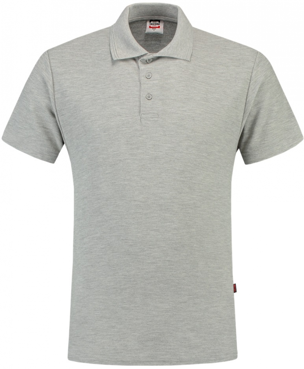 TRICORP-Worker-Shirts, Poloshirt, Basic Fit, Kurzarm, 180 g/m, grau meliert