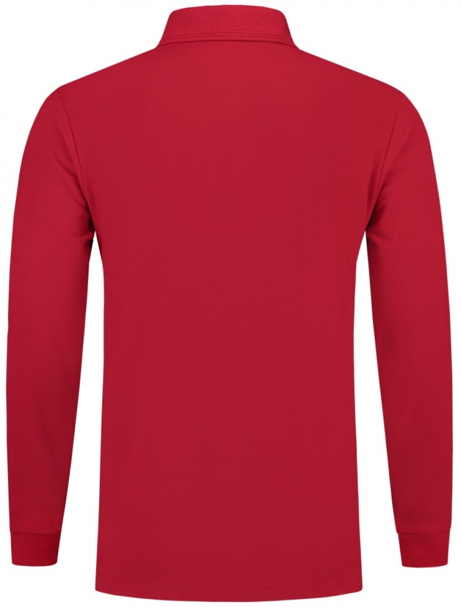 TRICORP-Worker-Shirts, Poloshirt, Basic Fit, Langarm, 180 g/m, red